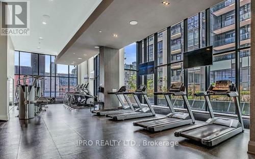 Ph115 - 460 Adelaide Street E, Toronto, ON - Indoor Photo Showing Gym Room