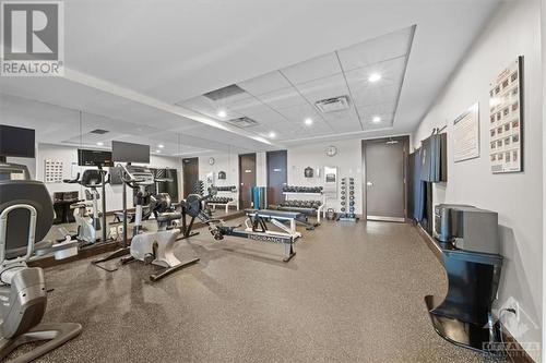 700 Sussex Drive Unit#304, Ottawa, ON - Indoor Photo Showing Gym Room