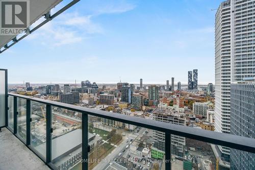 3102 - 47 Mutual Street, Toronto, ON - Outdoor With Balcony With View