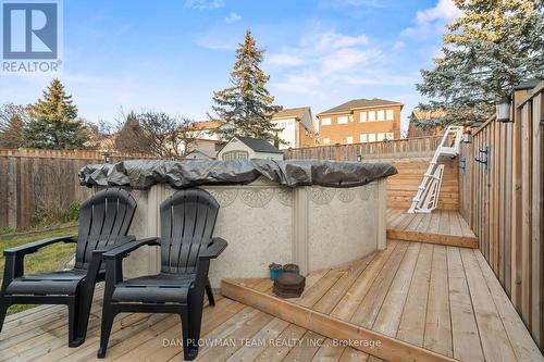 103 Charest Place, Whitby, ON - Outdoor With Deck Patio Veranda