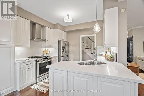 103 Charest Place, Whitby, ON - Indoor Photo Showing Kitchen With Double Sink With Upgraded Kitchen