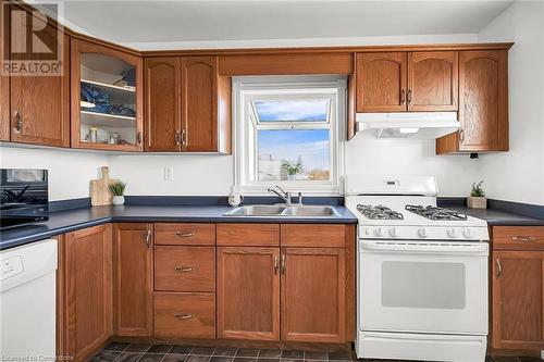 64031 Wellandport Road, Wainfleet, ON - Indoor Photo Showing Kitchen With Double Sink