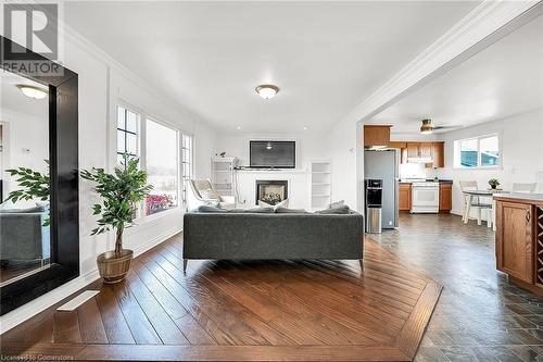 64031 Wellandport Road, Wainfleet, ON - Indoor Photo Showing Living Room With Fireplace