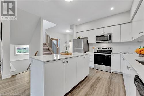 110 Fergus Ave Unit# 42, Kitchener, ON - Indoor Photo Showing Kitchen With Stainless Steel Kitchen