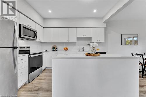 110 Fergus Ave Unit# 42, Kitchener, ON - Indoor Photo Showing Kitchen With Stainless Steel Kitchen