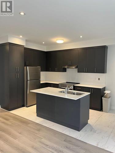 87 Schmeltzer Crescent, Richmond Hill, ON - Indoor Photo Showing Kitchen With Stainless Steel Kitchen With Double Sink