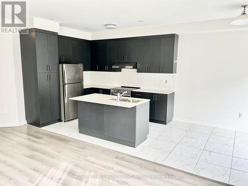 87 Schmeltzer Crescent, Richmond Hill, ON - Indoor Photo Showing Kitchen With Stainless Steel Kitchen With Double Sink