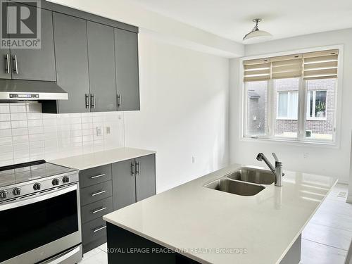 87 Schmeltzer Crescent, Richmond Hill, ON - Indoor Photo Showing Kitchen With Double Sink