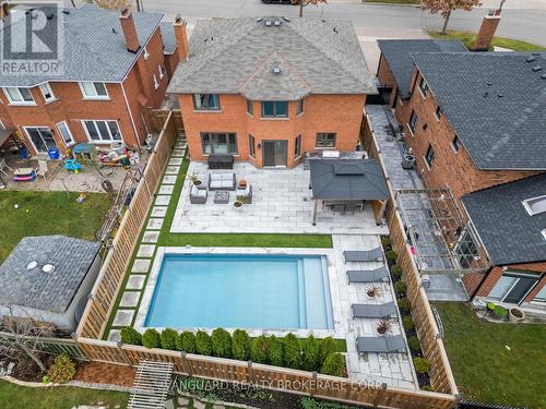 61 Belair Way, Vaughan, ON - Outdoor With In Ground Pool With Deck Patio Veranda