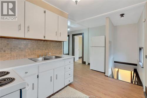 739-41 Josephine, Windsor, ON - Indoor Photo Showing Kitchen With Double Sink