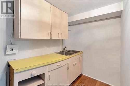 739-41 Josephine, Windsor, ON - Indoor Photo Showing Kitchen With Double Sink