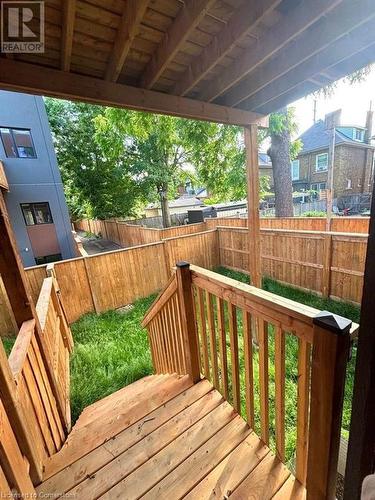 276 Dunsmure Road Unit# 1, Hamilton, ON - Outdoor With Deck Patio Veranda With Exterior