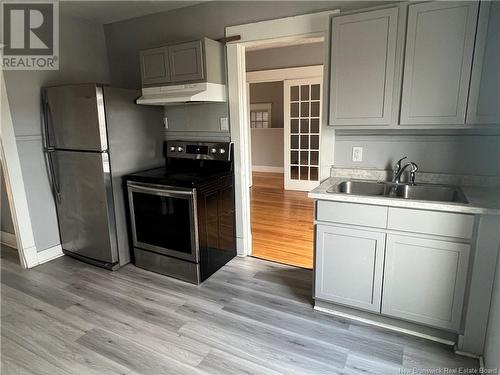 103-105 Hazen Street, Saint John, NB - Indoor Photo Showing Kitchen With Double Sink