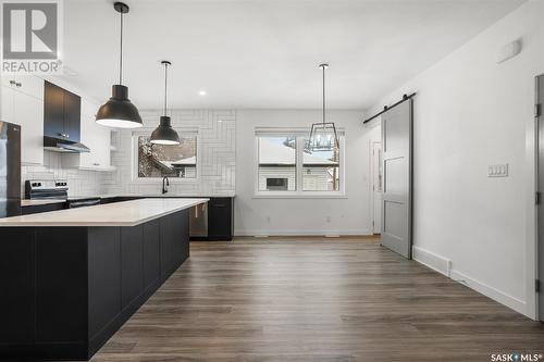 125 Ash Street, Saskatoon, SK - Indoor Photo Showing Kitchen With Upgraded Kitchen