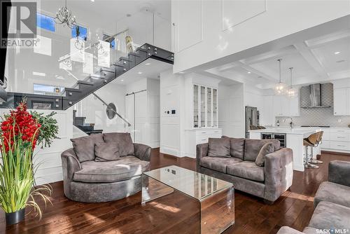 702 Bolstad Turn, Saskatoon, SK - Indoor Photo Showing Living Room