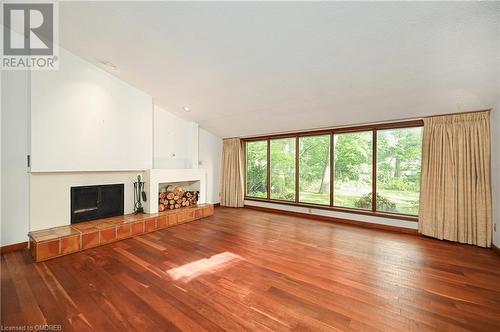 68 Barringham Drive, Oakville, ON - Indoor Photo Showing Living Room With Fireplace