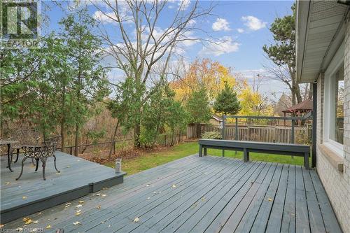 1106 Fieldstone Circle, Oakville, ON - Outdoor With Deck Patio Veranda