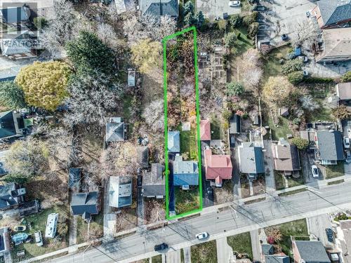 Birds eye view of property - 55 Ellis Avenue, Kitchener, ON - Outdoor With View