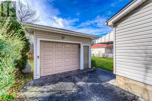 View of garage - 55 Ellis Avenue, Kitchener, ON - Outdoor With Exterior