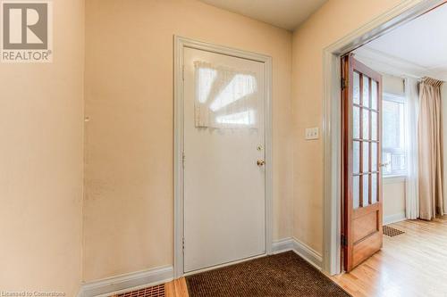 Doorway with hardwood / wood flooring - 55 Ellis Avenue, Kitchener, ON - Indoor Photo Showing Other Room