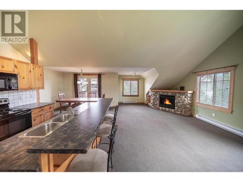 33 Rivermount Place Unit# 201D, Fernie, BC - Indoor Photo Showing Kitchen With Double Sink