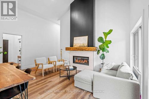 2611 Division Street N, Cobourg, ON - Indoor Photo Showing Living Room With Fireplace