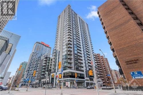 1403 - 340 Queen Street, Ottawa, ON - Outdoor With Balcony With Facade