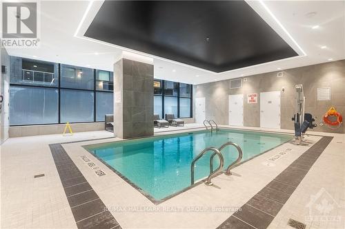 1403 - 340 Queen Street, Ottawa, ON - Indoor Photo Showing Other Room With In Ground Pool