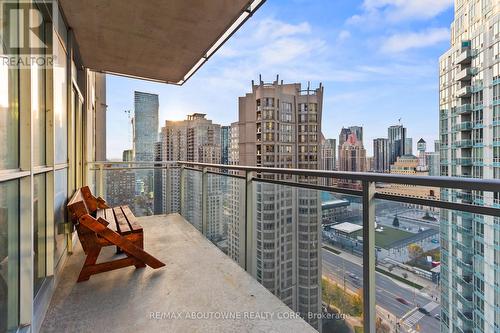 2503 - 225 Webb Drive, Mississauga, ON - Outdoor With Balcony With Exterior