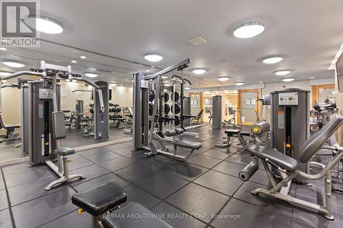 2503 - 225 Webb Drive, Mississauga, ON - Indoor Photo Showing Gym Room