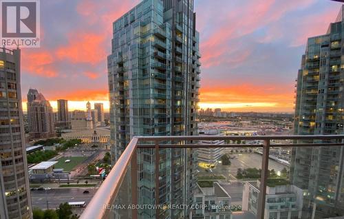 2503 - 225 Webb Drive, Mississauga, ON - Outdoor With Balcony