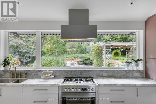 4 Pinehurst Crescent, Toronto, ON - Indoor Photo Showing Kitchen With Double Sink