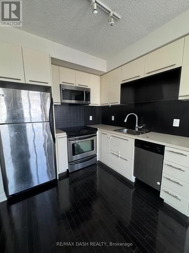 2701 - 25 Carlton Street, Toronto, ON - Indoor Photo Showing Kitchen With Stainless Steel Kitchen