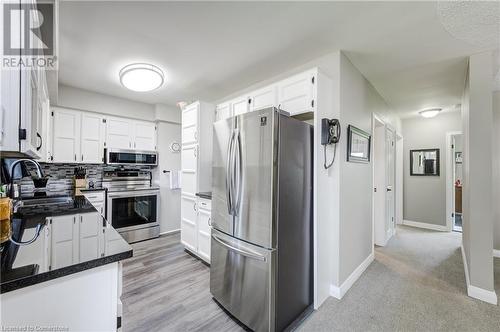 215 Brenda Crescent, Woodstock, ON - Indoor Photo Showing Kitchen With Stainless Steel Kitchen With Upgraded Kitchen