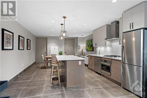 216 - 60 Springhusrt Avenue, Ottawa, ON - Indoor Photo Showing Kitchen With Upgraded Kitchen