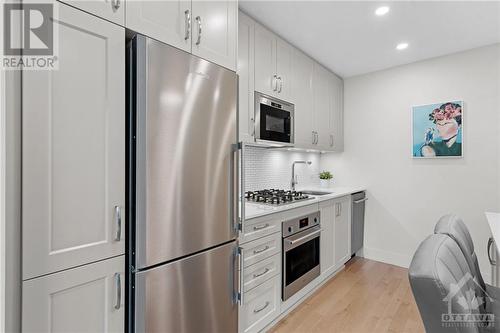 60 Springhusrt Avenue Unit#216, Ottawa, ON - Indoor Photo Showing Kitchen With Upgraded Kitchen