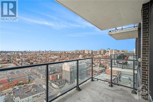 203 Catherine Street Unit#1805, Ottawa, ON - Outdoor With Balcony With View With Exterior