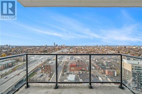 1805 - 203 Catherine Street, Ottawa, ON - Outdoor With Balcony With View