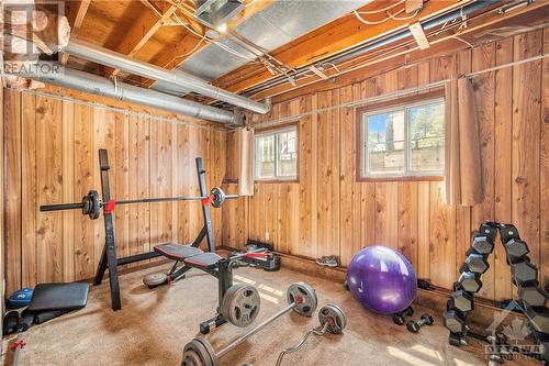 534 County Rd 1 Road, Smiths Falls, ON - Indoor Photo Showing Gym Room