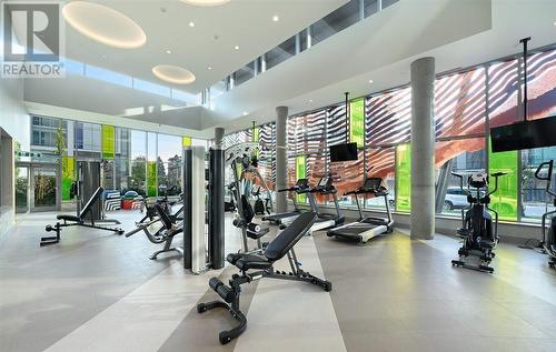 2508 6700 Dunblane Avenue, Burnaby, BC - Indoor Photo Showing Gym Room