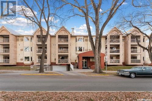 103 410 Main Street, Saskatoon, SK - Outdoor With Balcony With Facade