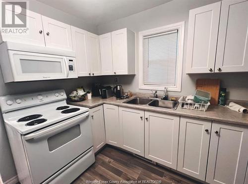 779 Bridge Avenue, Windsor, ON - Indoor Photo Showing Kitchen With Double Sink