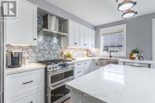 259 Littlewood Drive, Oakville, ON - Indoor Photo Showing Kitchen With Upgraded Kitchen