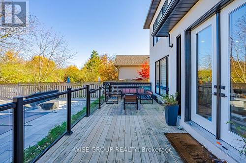 1322 Stanbury Road, Oakville, ON - Outdoor With Deck Patio Veranda With Exterior