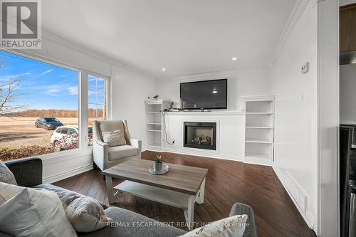 64031 Wellandport Road, Wainfleet, ON - Indoor Photo Showing Living Room With Fireplace