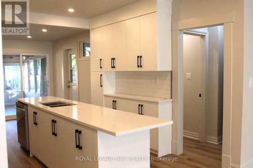 36 Montebello Place, St. Catharines (451 - Downtown), ON - Indoor Photo Showing Kitchen With Double Sink