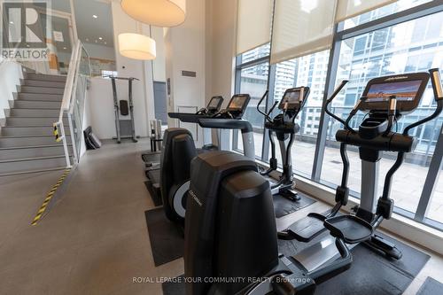 410 - 295 Adelaide Street W, Toronto, ON - Indoor Photo Showing Gym Room