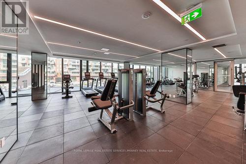 912 - 220 Missinnihe Way, Mississauga, ON - Indoor Photo Showing Gym Room