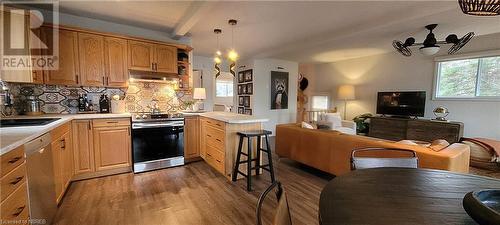 44 Lake View Road, Verner, ON - Indoor Photo Showing Kitchen