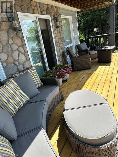 44 Lake View Road, Verner, ON - Outdoor With Deck Patio Veranda With Exterior